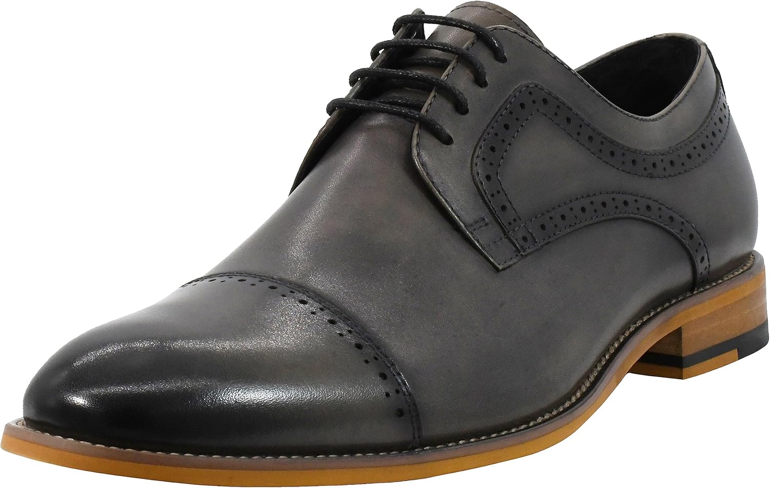 STACY ADAMS Men's Dickinson Cap-Toe Lace-up Oxford - Image 9