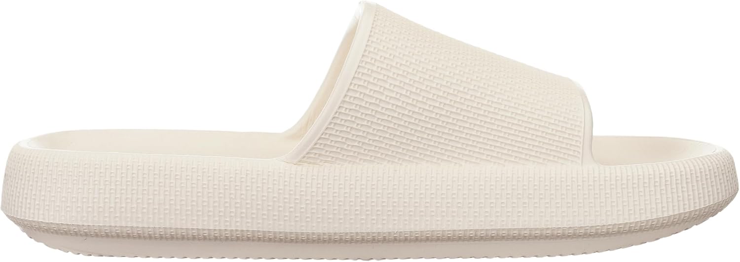 Alternative view of WHITIN Pillow Slippers for Women Non Slip | Cushioned Thick Sole Slides | Quick Drying Bathroom Sandals