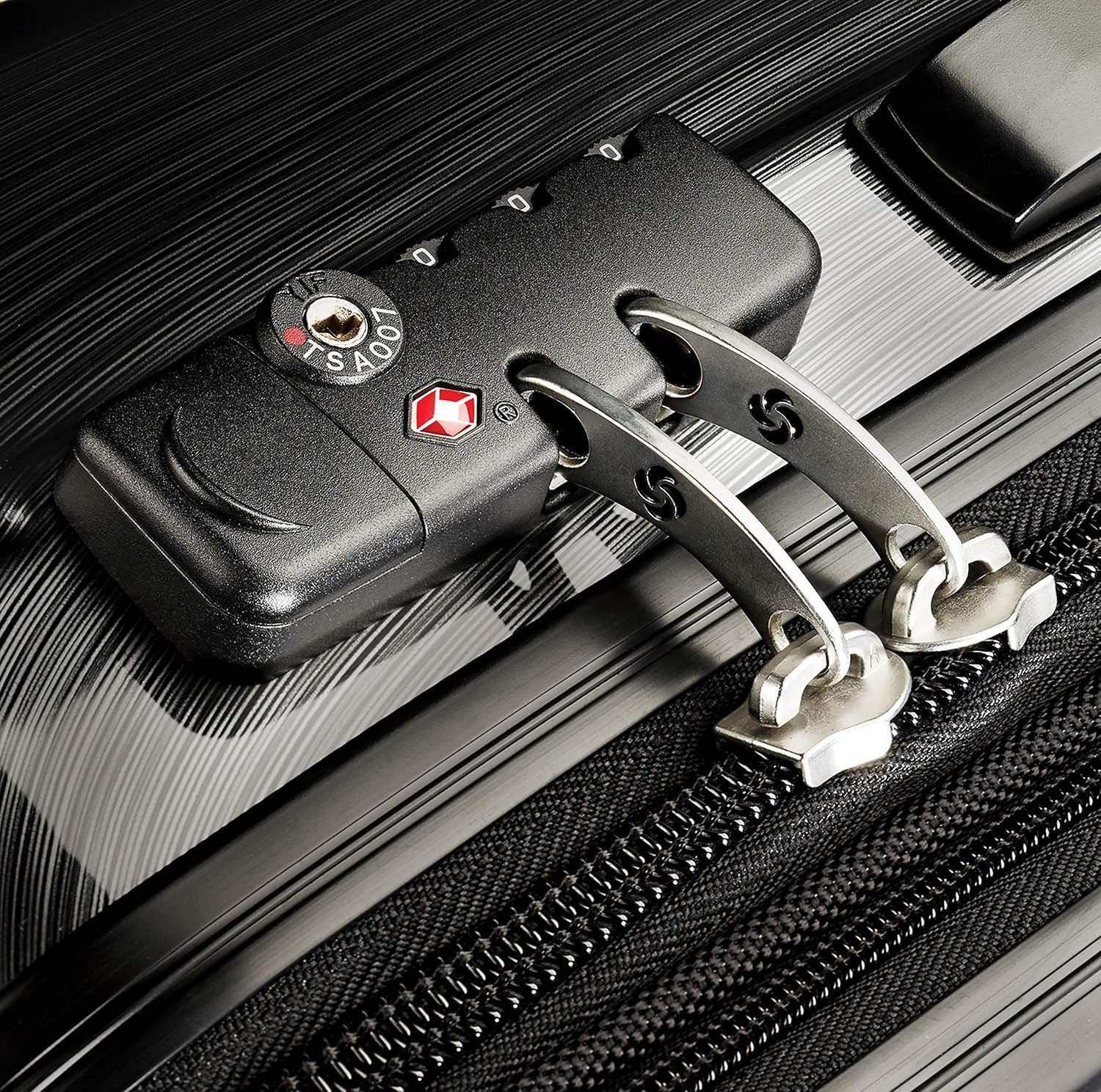 Samsonite Winfield 2 Hardside Expandable Luggage with Spinner Wheels, Brushed Anthracite, 2-Piece Set (20/28) - Image 4