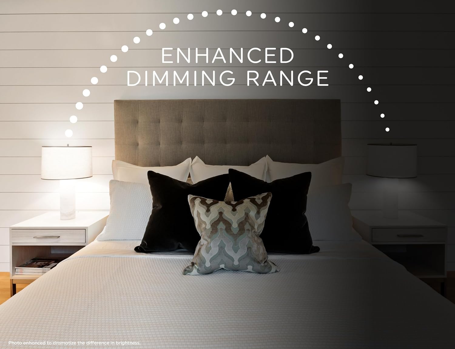 GE CYNC Smart LED Light Bulbs, Tunable White, Bluetooth and Wi-Fi, Works with Alexa and Google, BR30 Indoor Floodlights (2 Pack)