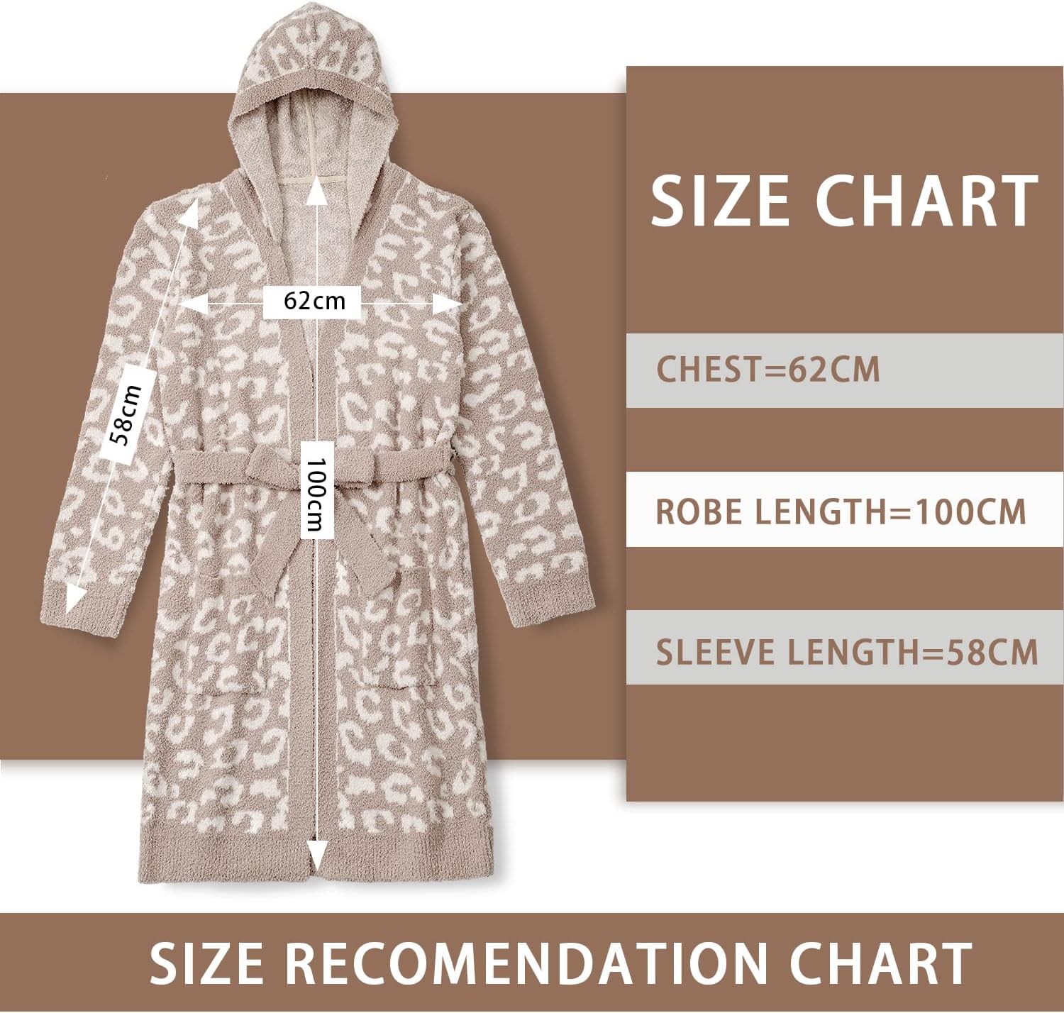 Alternative view of DOOWELL Women's Knit Lightweight Absorbent Robes, Soft Spa Bathrobe Loungewear with Pockets