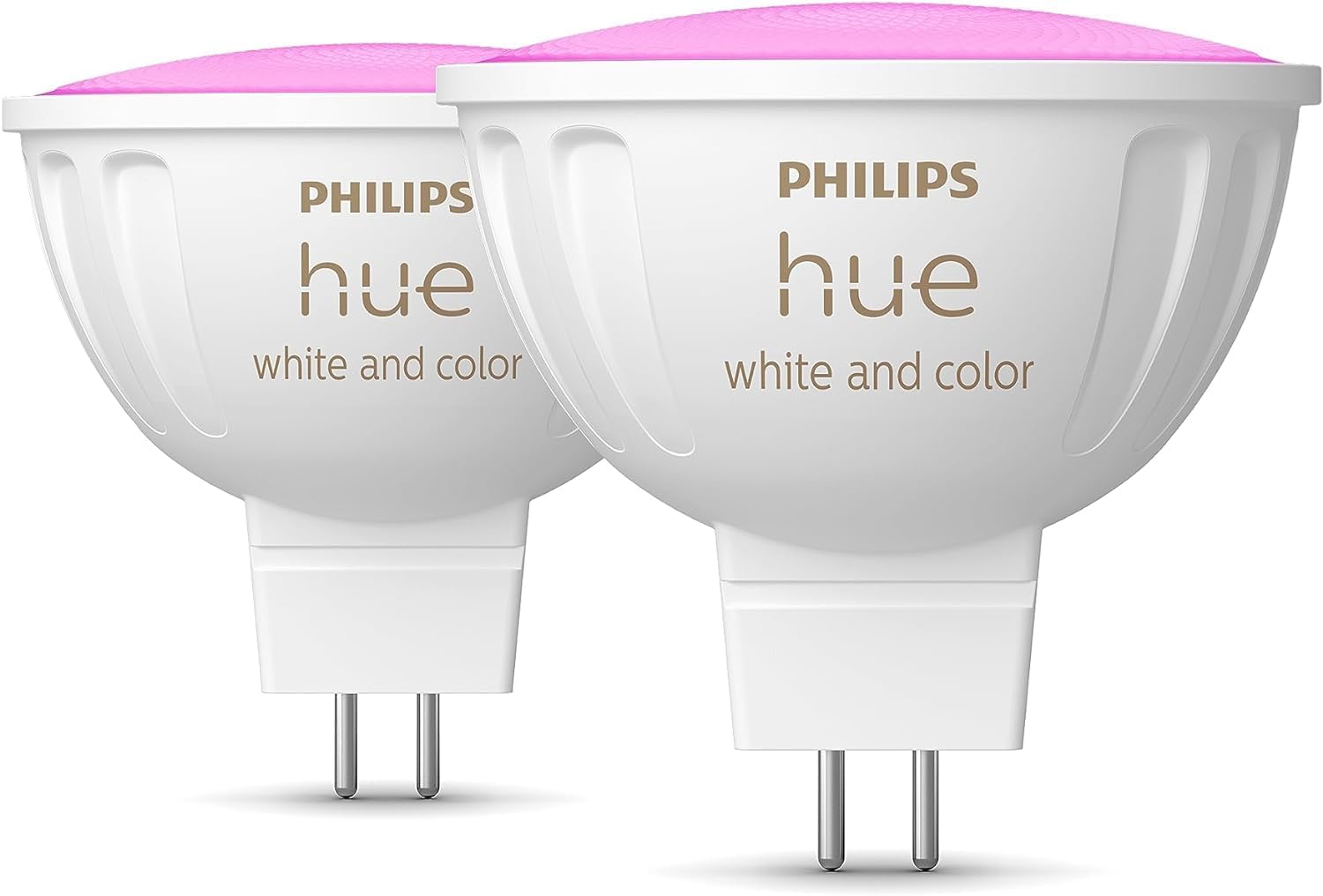 Alternative view of Philips Hue MR16 Smart LED Bulb White and Color Ambiance (2 Pack)
