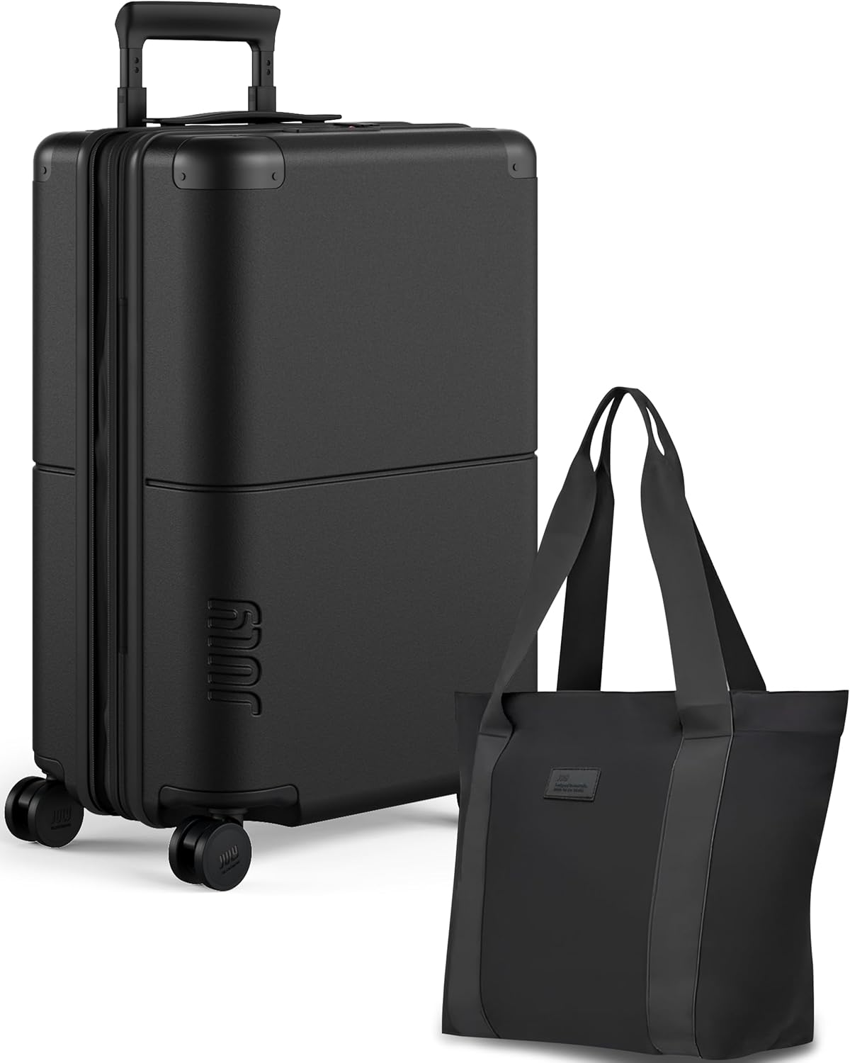 July Carry On Max Expandable - 21.5" Airline Approved Carry On Luggage with Travel Tote, Rolling Suitcase for Men & Women - TSA Lock Spinner Suitcase, Silent Wheels, Expansion Zip - Moss - Image 7