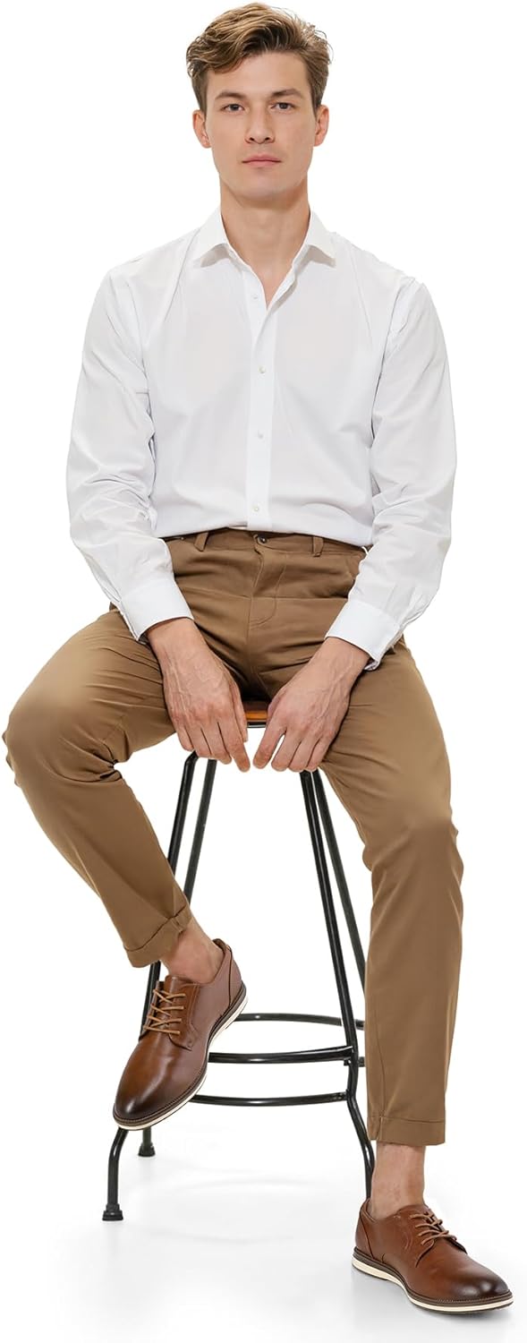 Alternative view of MERIDOS Men's Casual Oxfords Dress Shoes Business Formal Sneakers