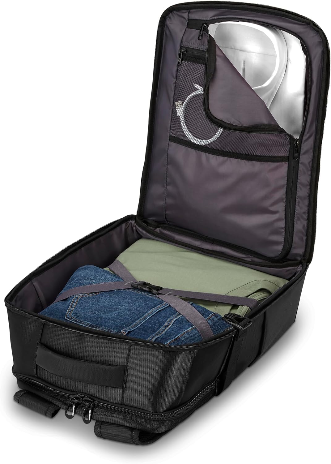 Samsonite Andante 2 Travel Backpack, One Size, Black - Image 3