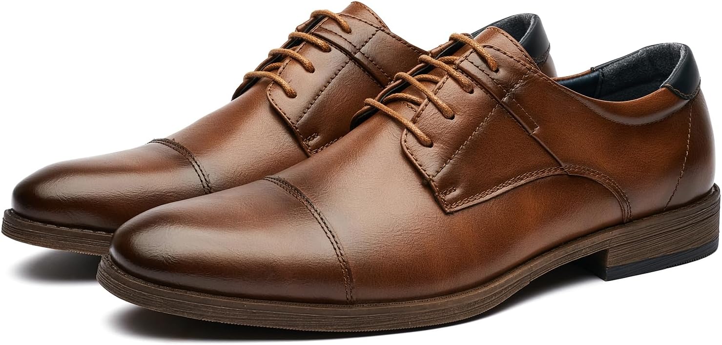 Alternative view of Man's Dress Shoes Oxford Shoes Formal Dress Shoes for Men Business Derby Comfortable Shoes