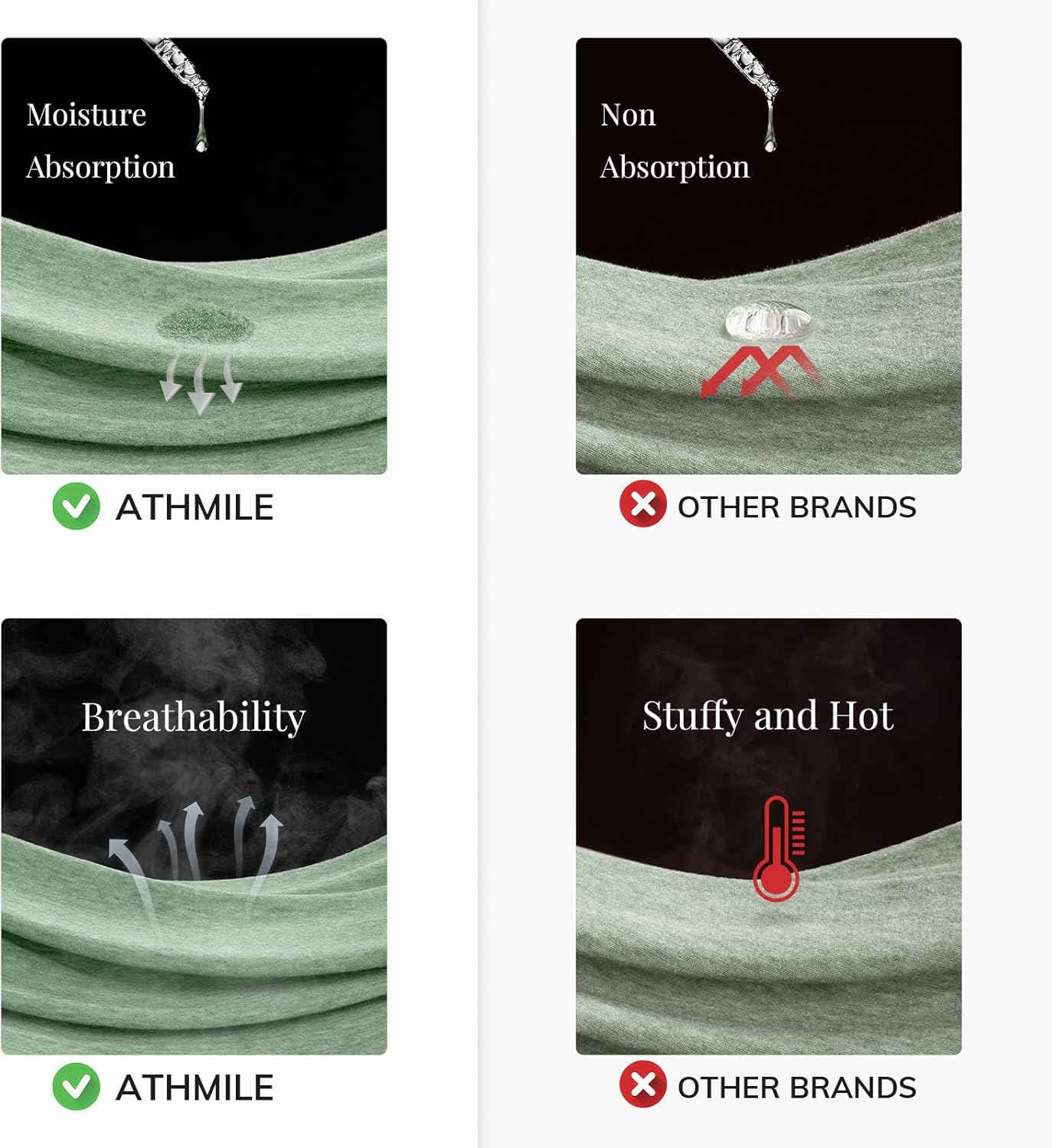 Alternative view of ATHMILE T Shirts Short Sleeve V Neck Tees for Women Fashion Tops Trendy Lightweight Casual Summer Outfits Clothes 2026 Beach