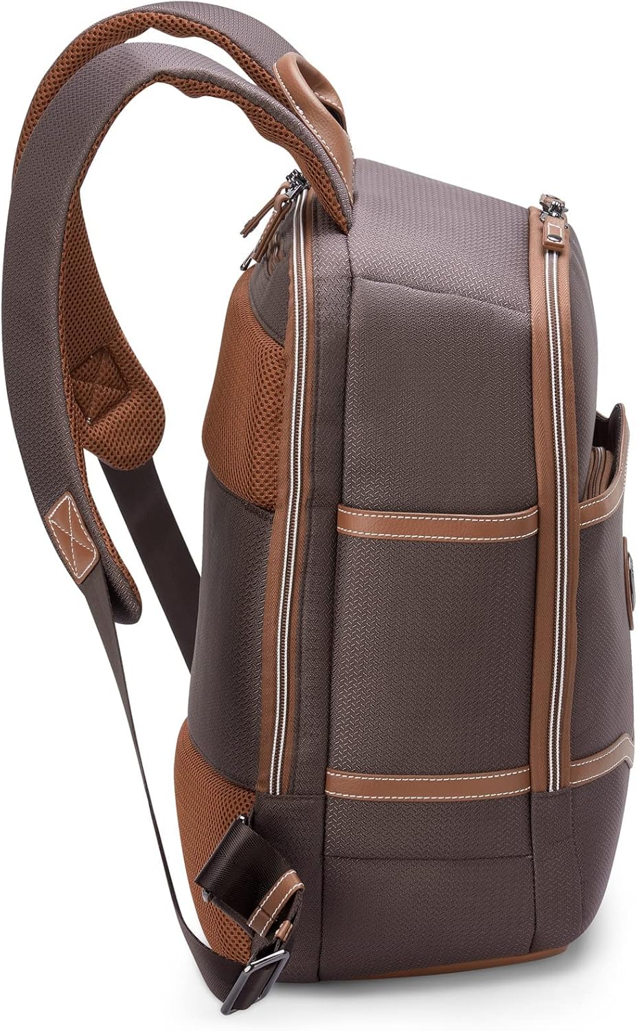 Alternative view of DELSEY PARIS Chatelet 2.0 Travel Laptop Backpack, Chocolate Brown