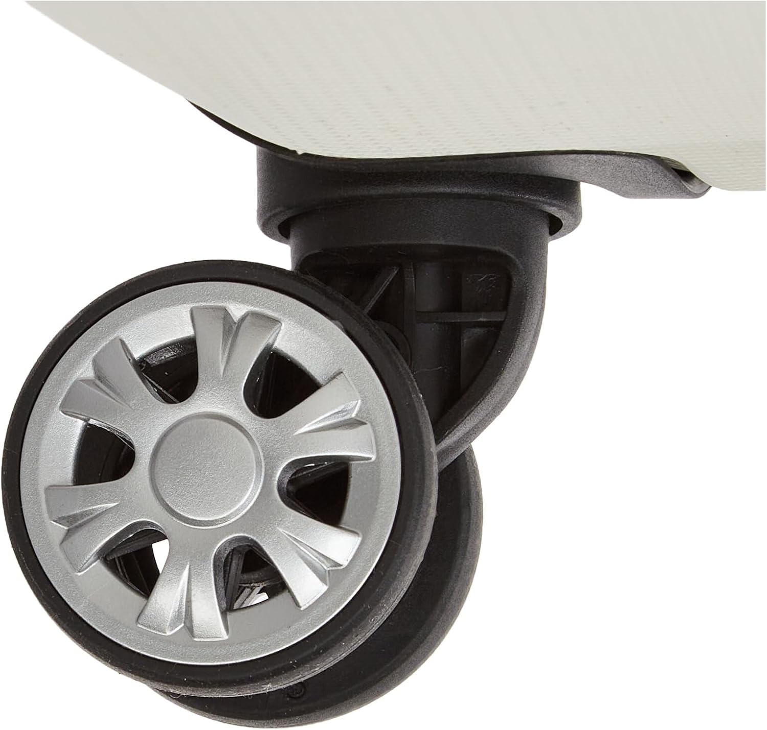 Alternative view of Rockland Melbourne Hardside Expandable Spinner Wheel Luggage, White, 2 Piece (20"/28")