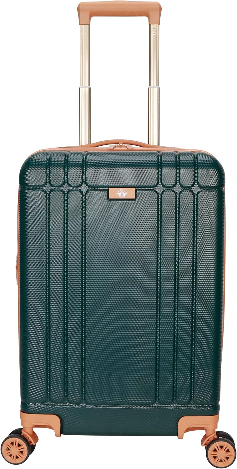 Alternative view of Dockers Hooper Hardside Expandable 8-Wheel Spinner Travel Carry On Luggage, 20-Inch, Ponderosa Pine