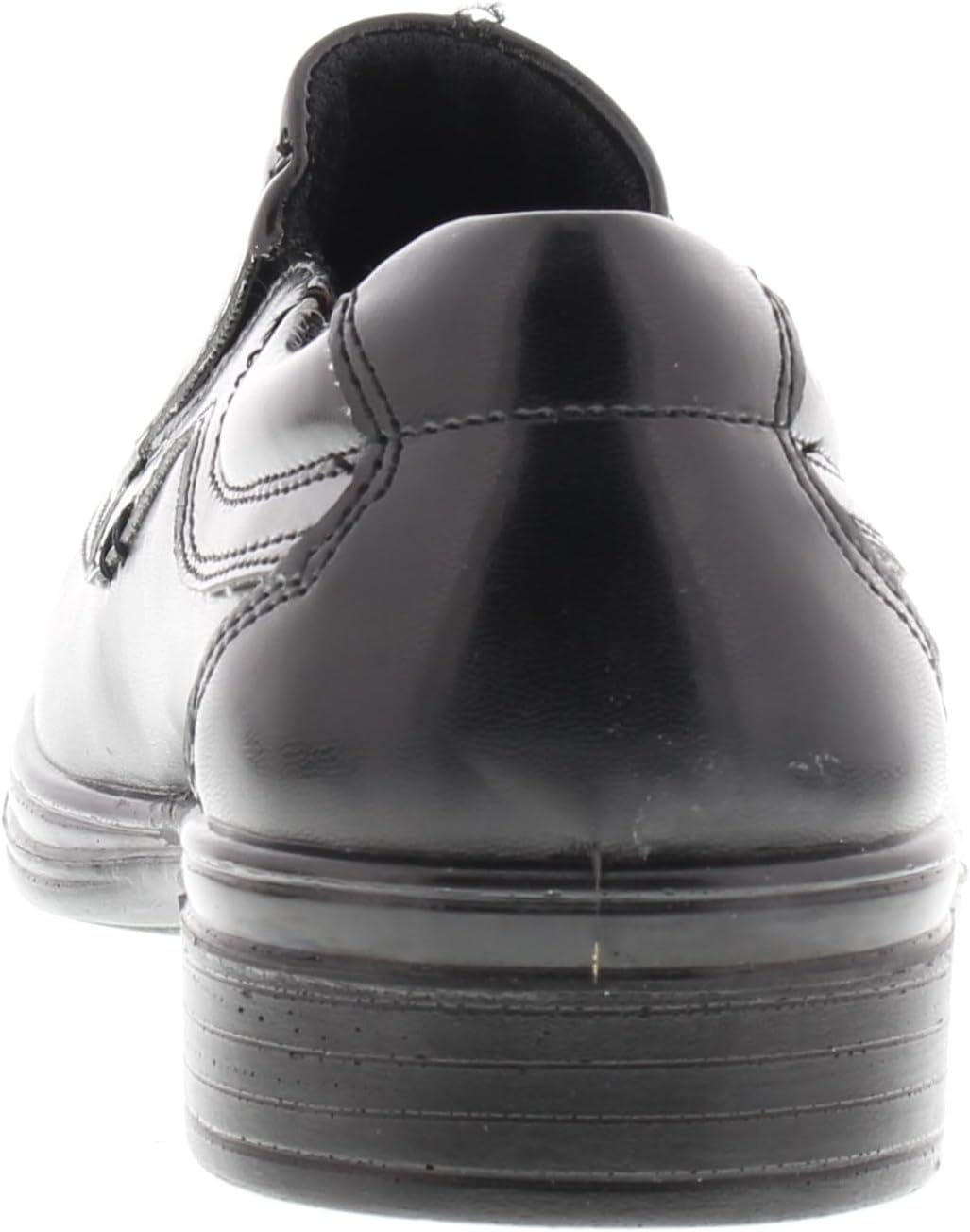 Alternative view of Deer Stags Boys' Wise Slip On Youth Dress Shoes Loafers for Church, Formal, School Uniform / Black