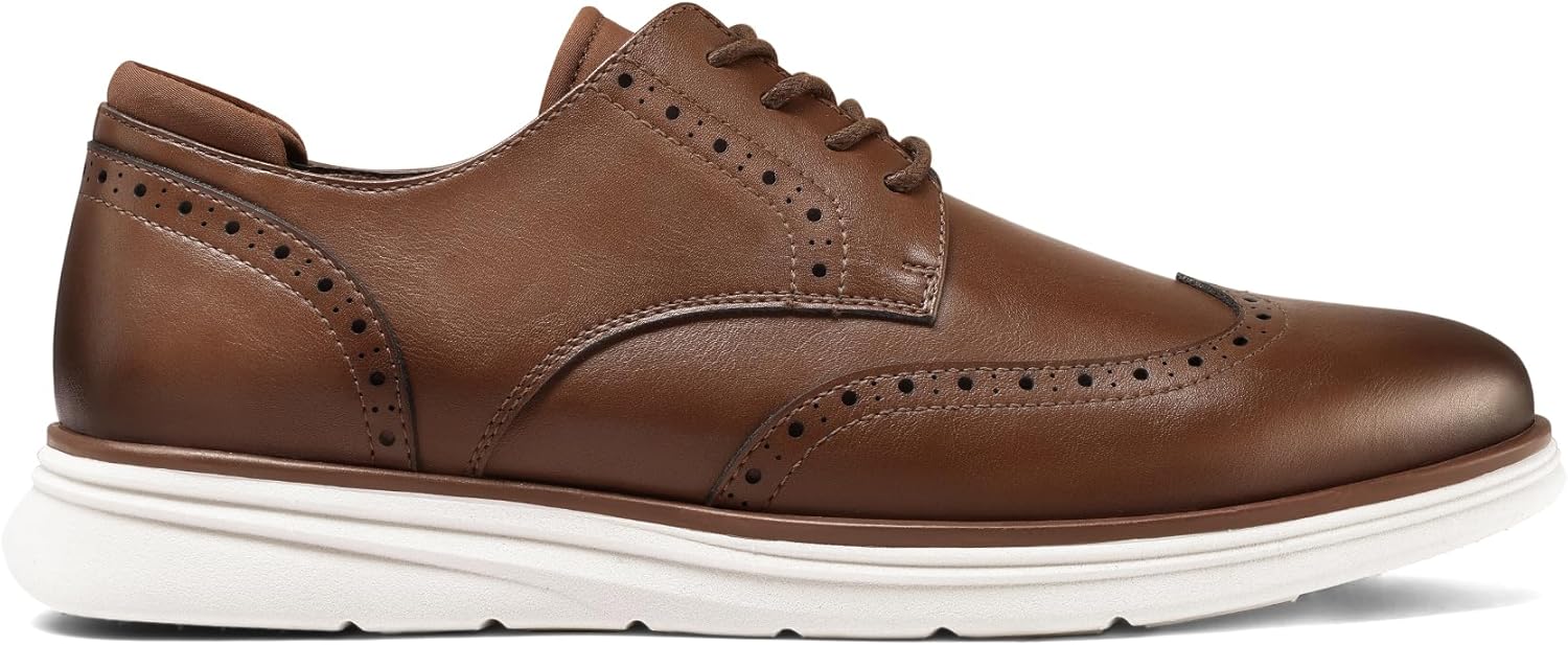 Alternative view of MERIDOS Men's Dress Sneakers Lightweight Casual Business Wingtip Oxford Shoes