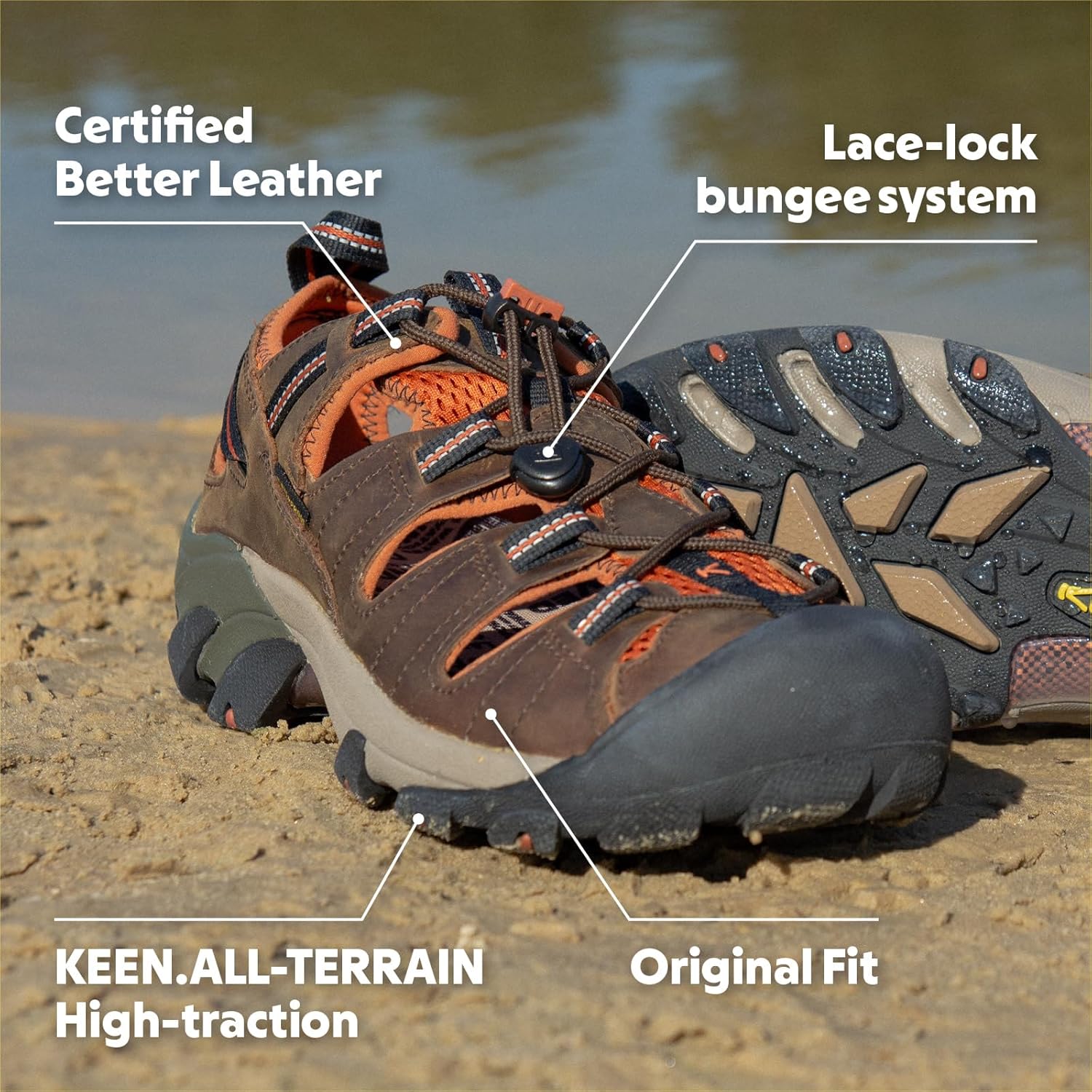 KEEN Men's-Arroyo 2 Closed Toe Hiking Sandal