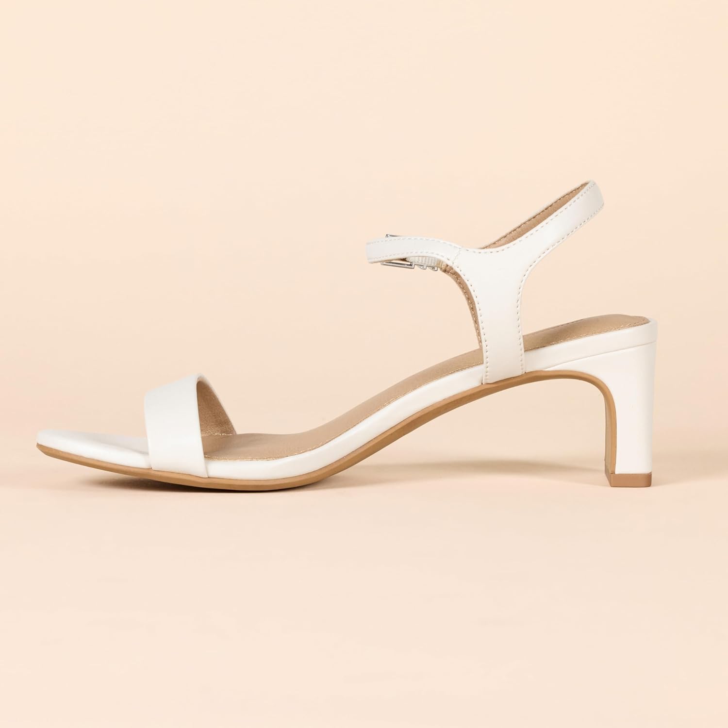 Alternative view of Amazon Essentials Womens Ankle Strap Low Heel