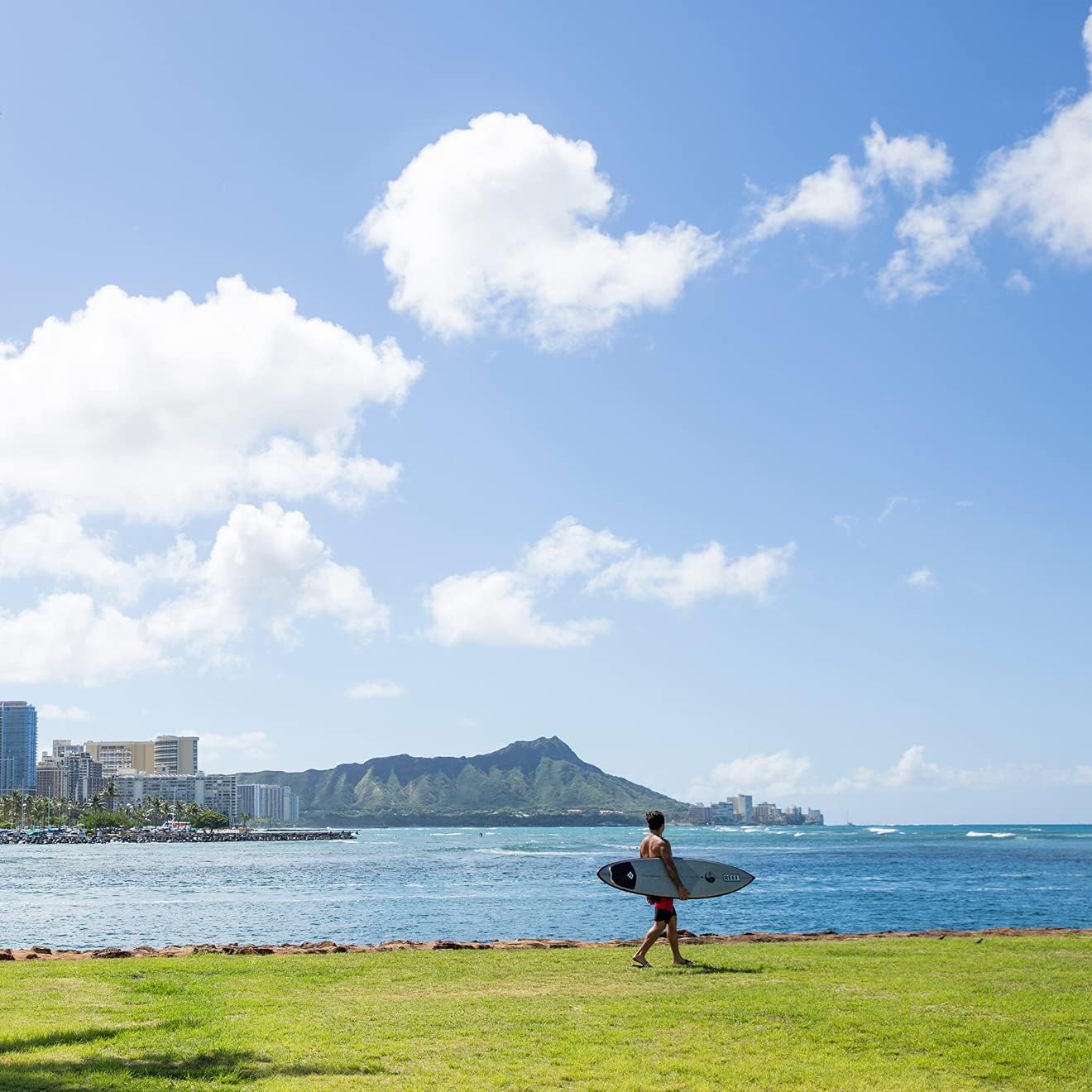 Alternative view of REEF Men's One Slide Sandals