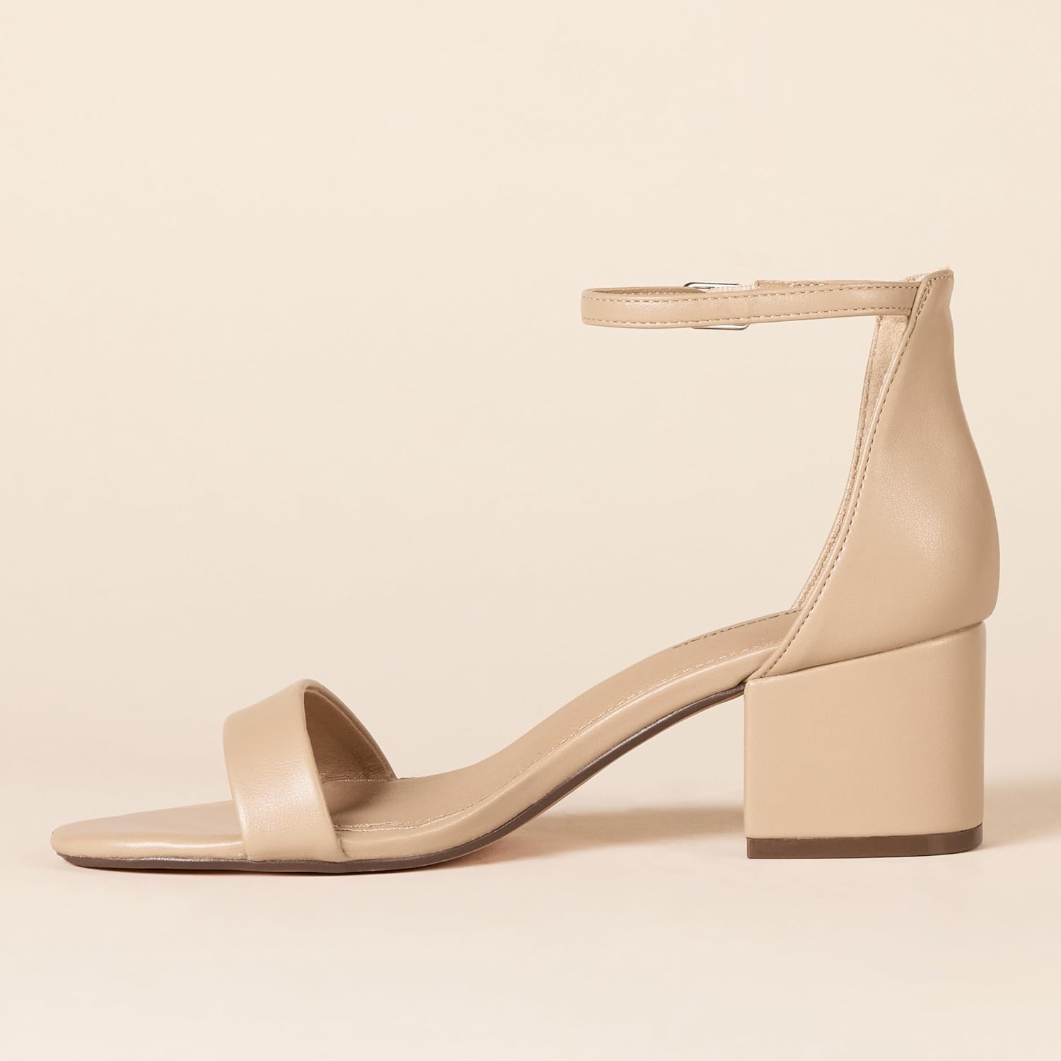 Alternative view of Amazon Essentials womens Two Strap Heeled Sandal