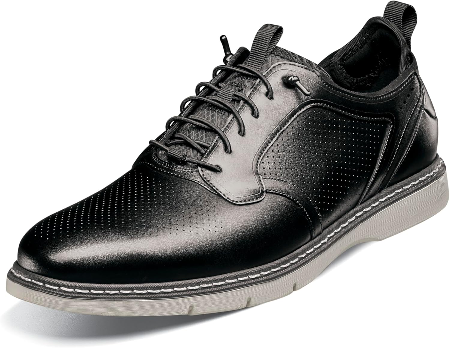 Alternative view of Stacy Adams Men's, Sync Plain Toe Elastic Lace Oxford