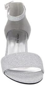 Alternative view of LONDON FOG Women's Nikki Low Two Piece Block Heel Dress Shoe Ladies Ankle Strap Pump Sandal