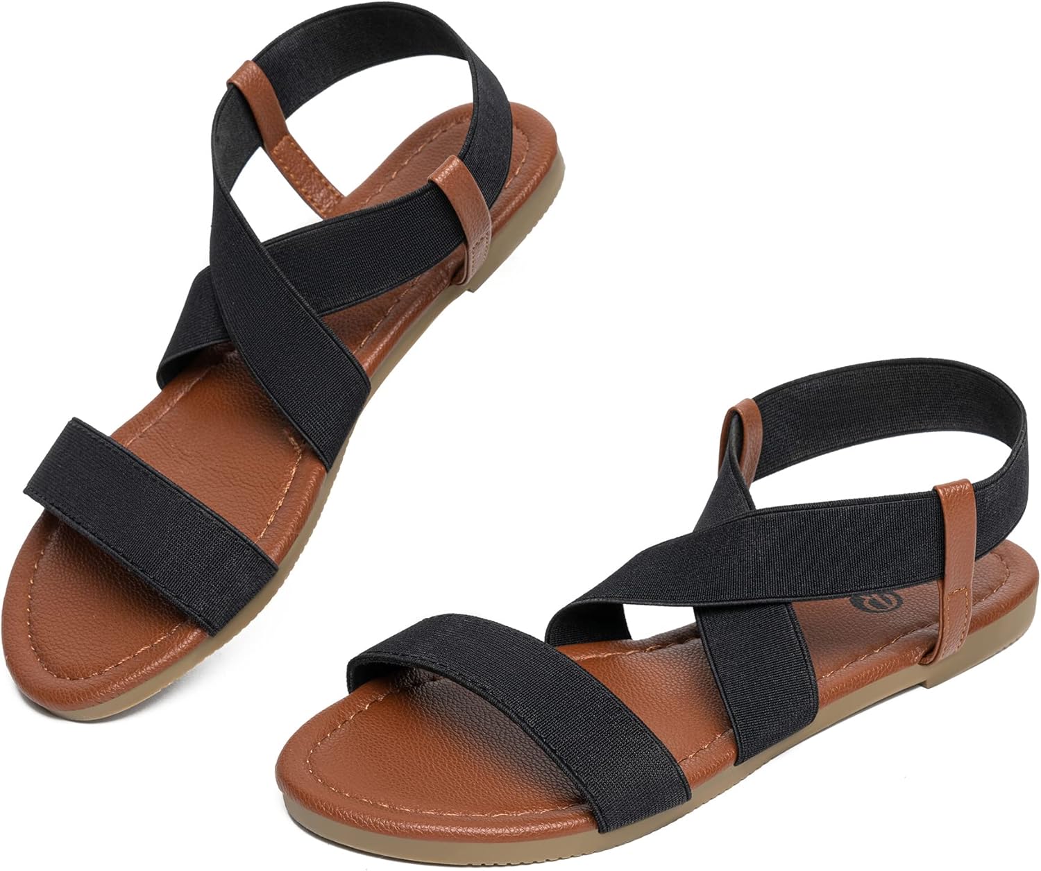 Rekayla Flat Elastic Sandals for Women - Image 3