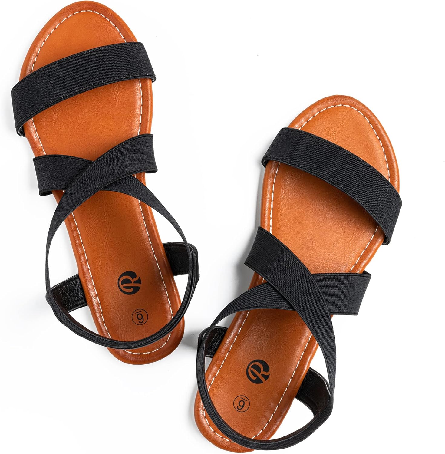 Rekayla Flat Elastic Sandals for Women - Image 8