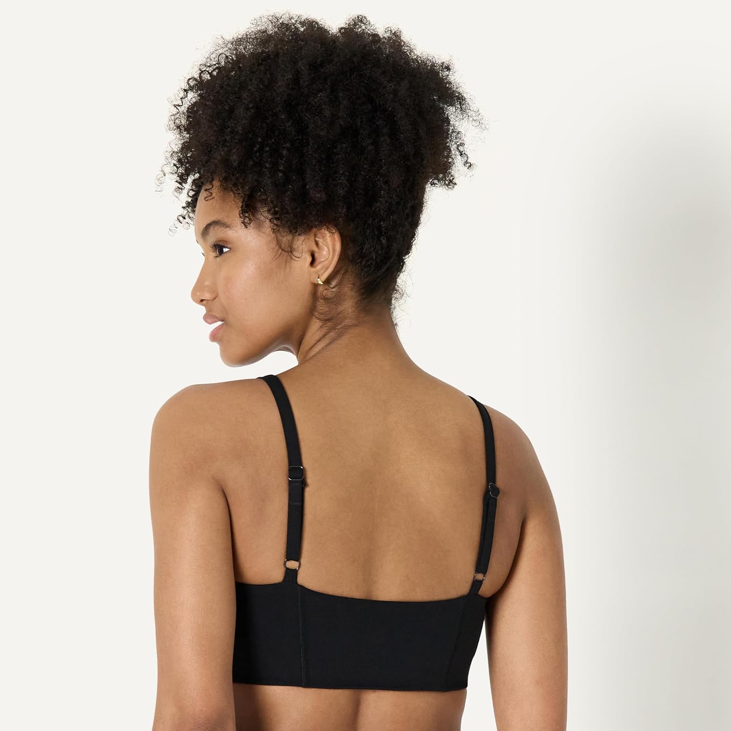 Alternative view of Amazon Essentials Women's Active FormFlex Buttery Soft Light Support Sweetheart Neck Yoga Sports Bra