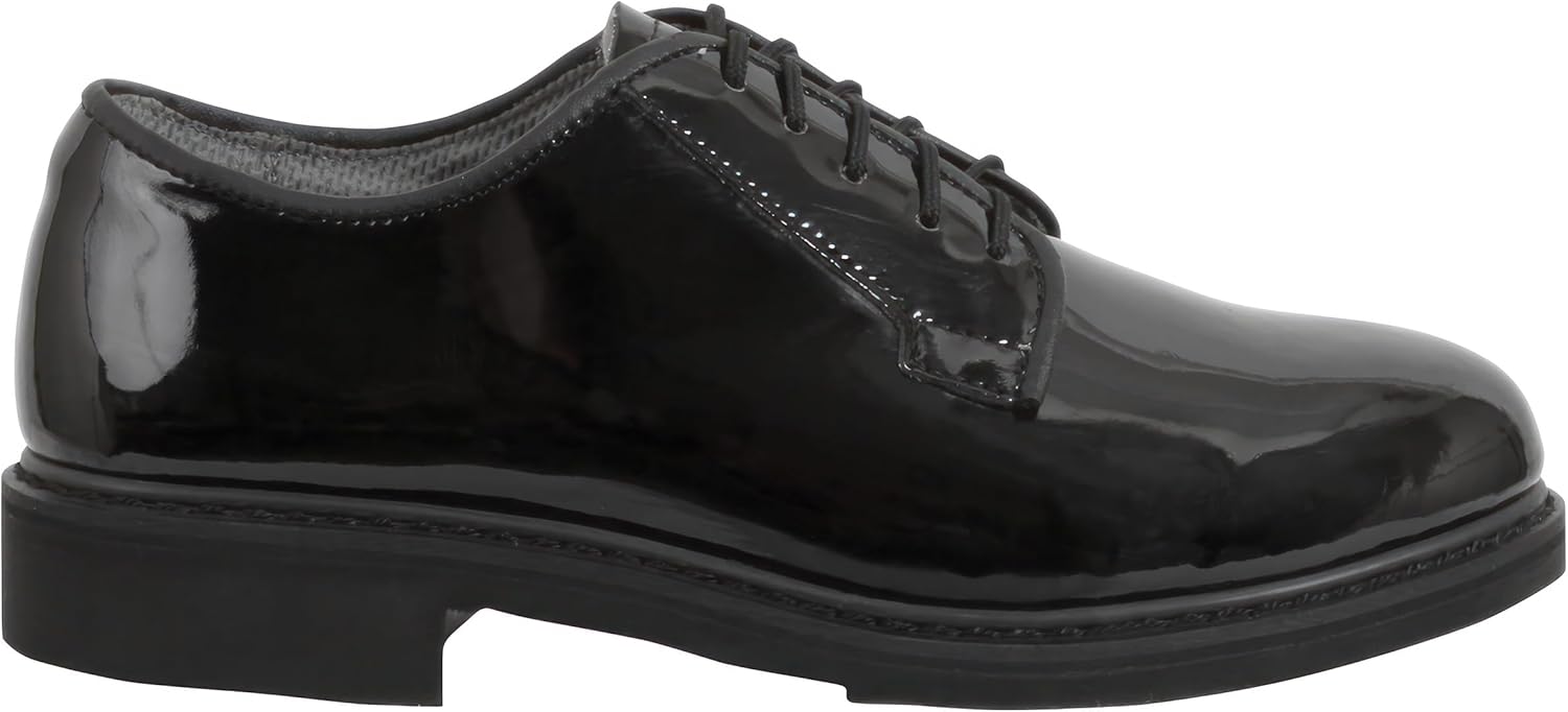 Rothco Uniform Hi-Gloss Oxford Dress Shoe Formal Dress Shoe - Image 3