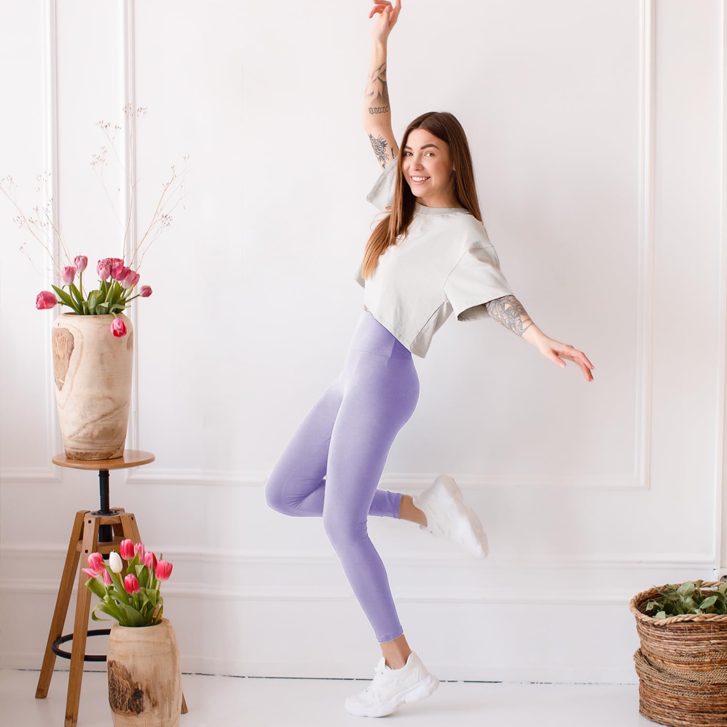 Alternative view of Stanpetix Leggings for Women - High Waisted Workout Women's Leggings Running