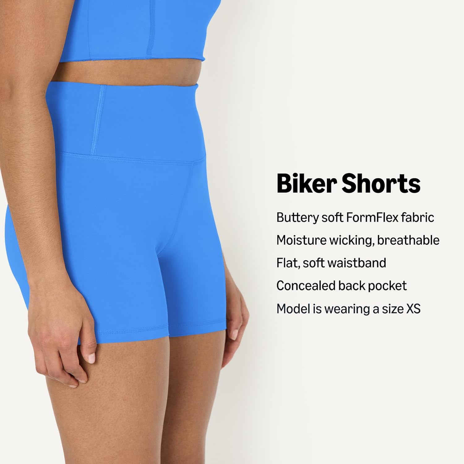 Alternative view of Amazon Essentials Women's Active FormFlex Buttery Soft High Waist Yoga Biker Shorts