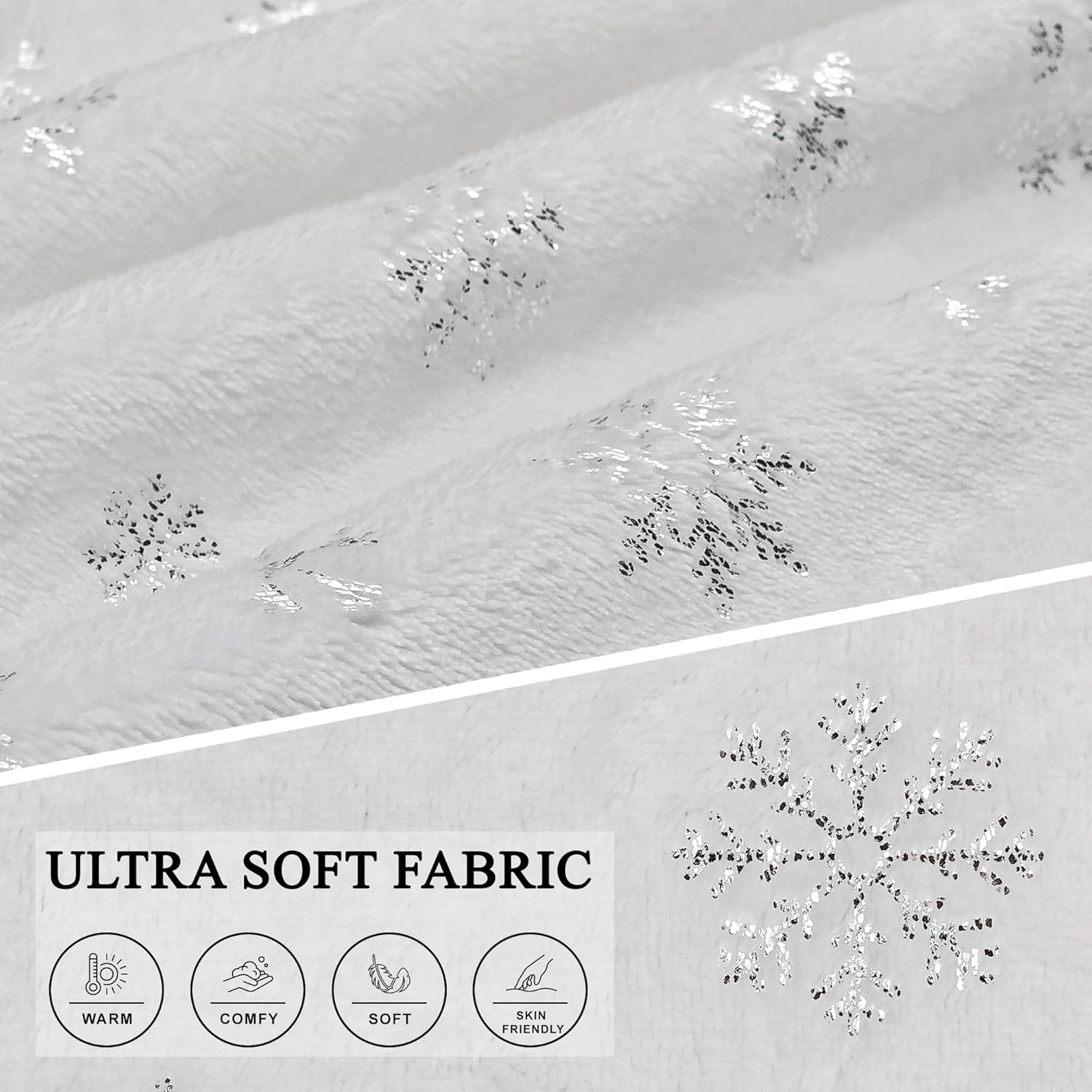 LYCY Womens Flannel Hooded Robe,Soft Fluffy Bathrobe for Women Winter Printed Warm Loungewear