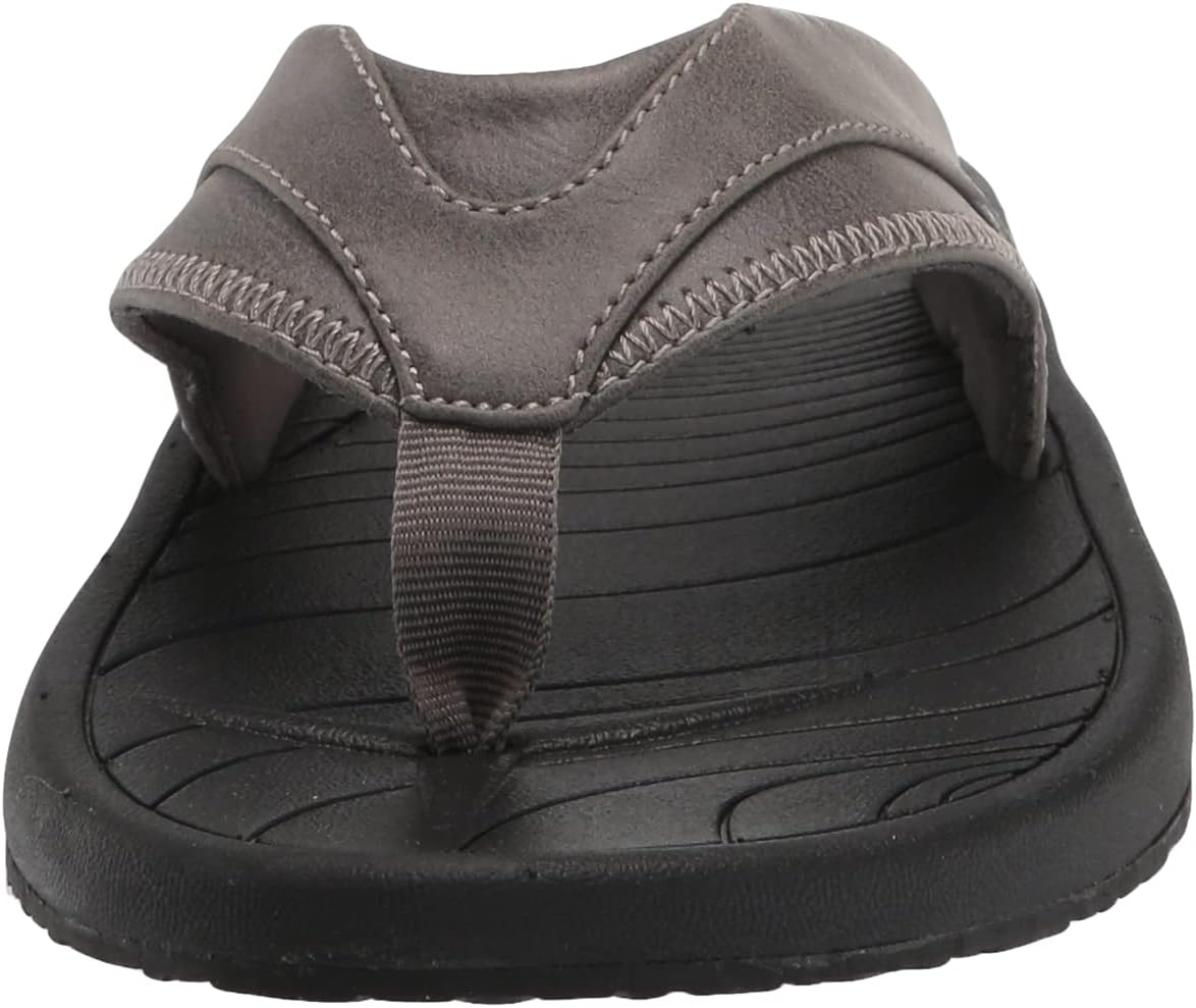 Amazon Essentials Men's Slip-on Flip Flop Comfort Sandals, Casual