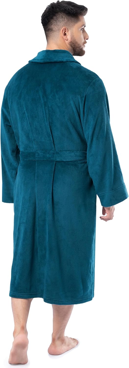 IZOD Men's Comfort-Soft Fleece Robe