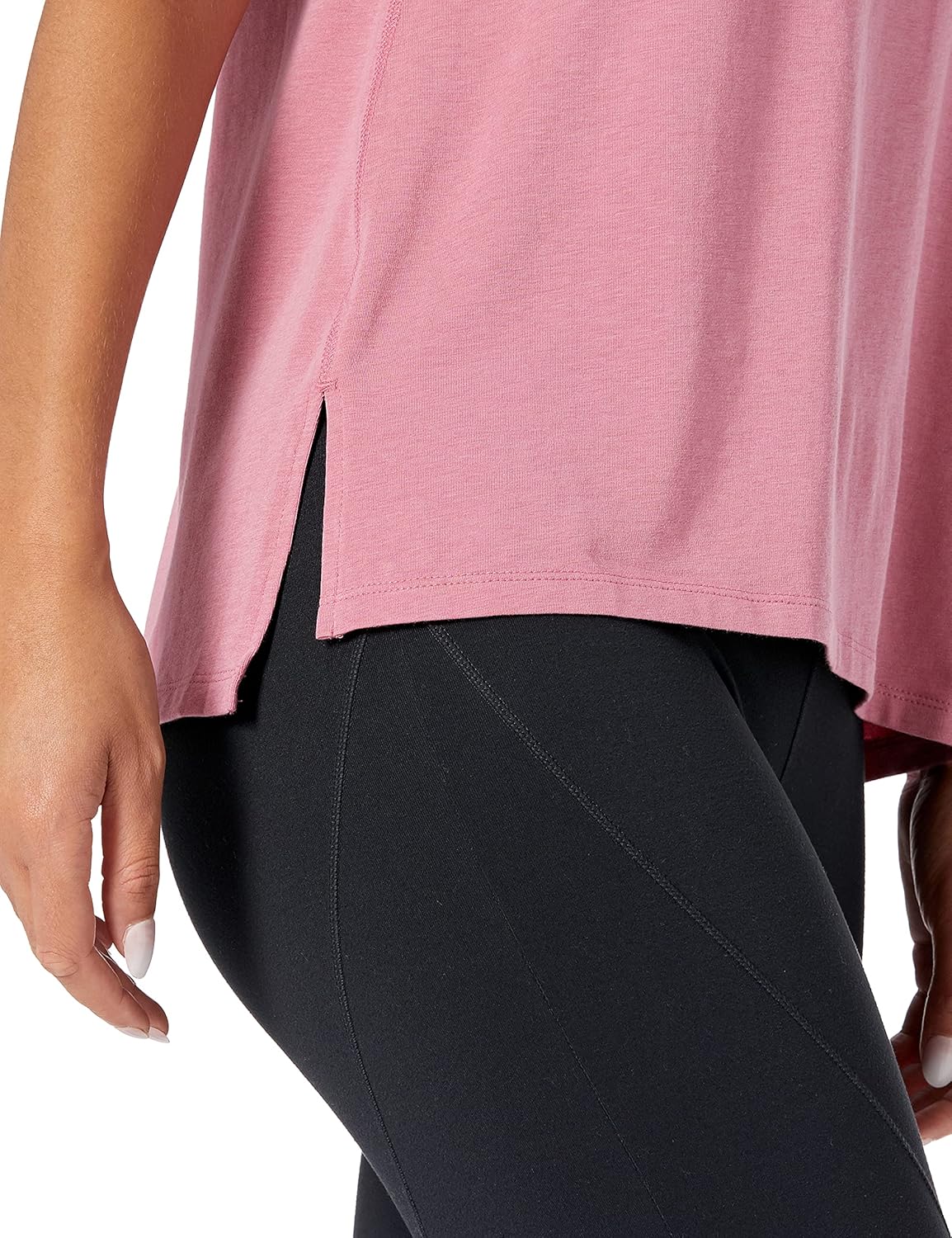 Alternative view of Amazon Essentials Women's Soft Cotton Relaxed-Fit Yoga Tank Top (Available in Plus Size)