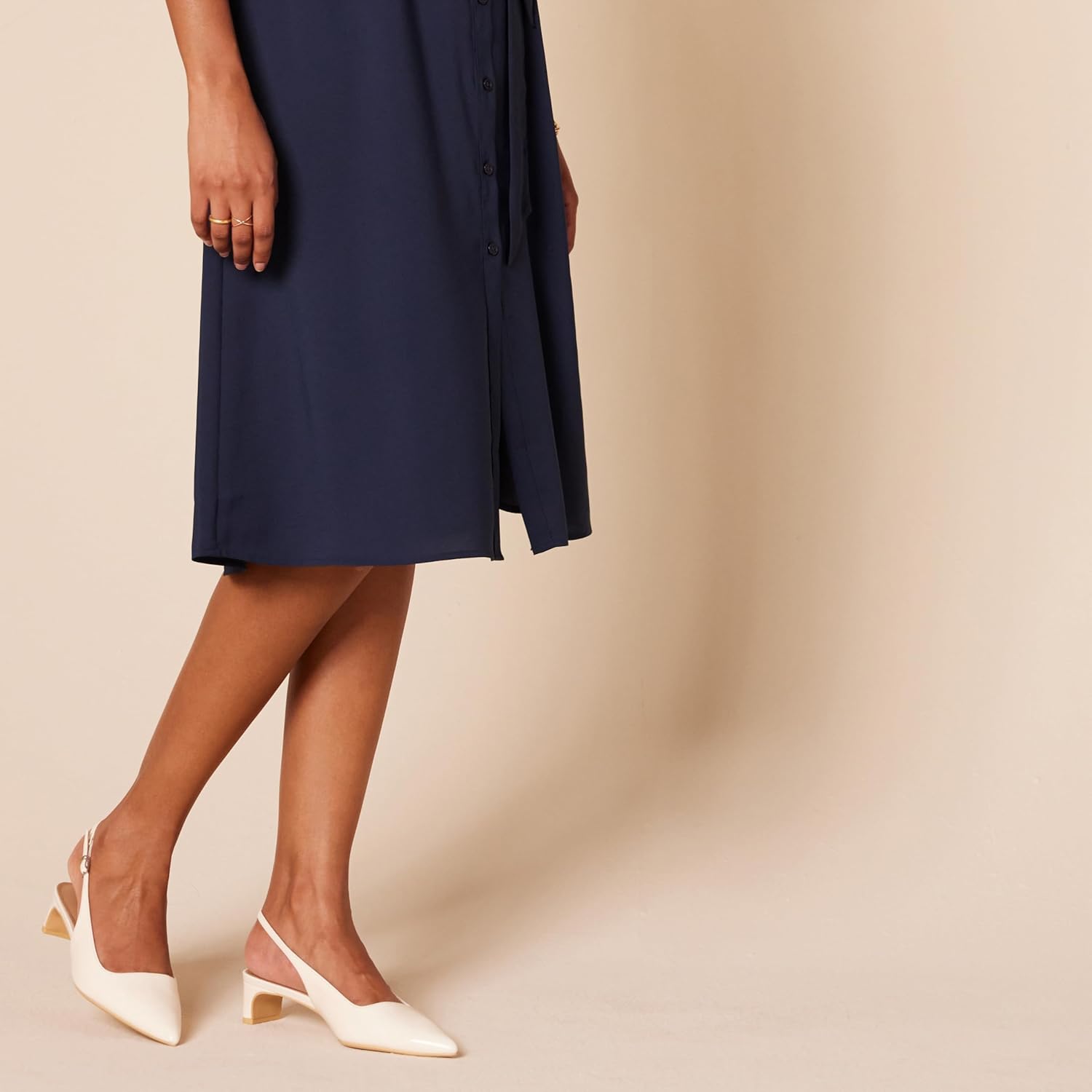 Amazon Essentials Women's Slingback Block Heel