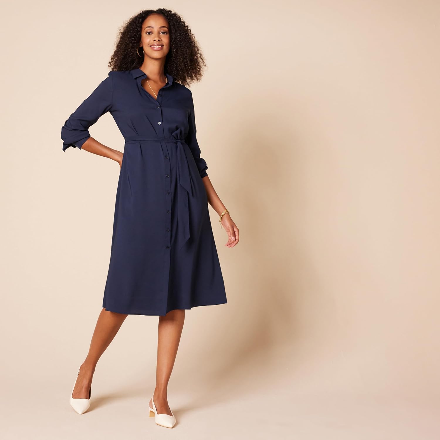 Alternative view of Amazon Essentials Women's Slingback Block Heel