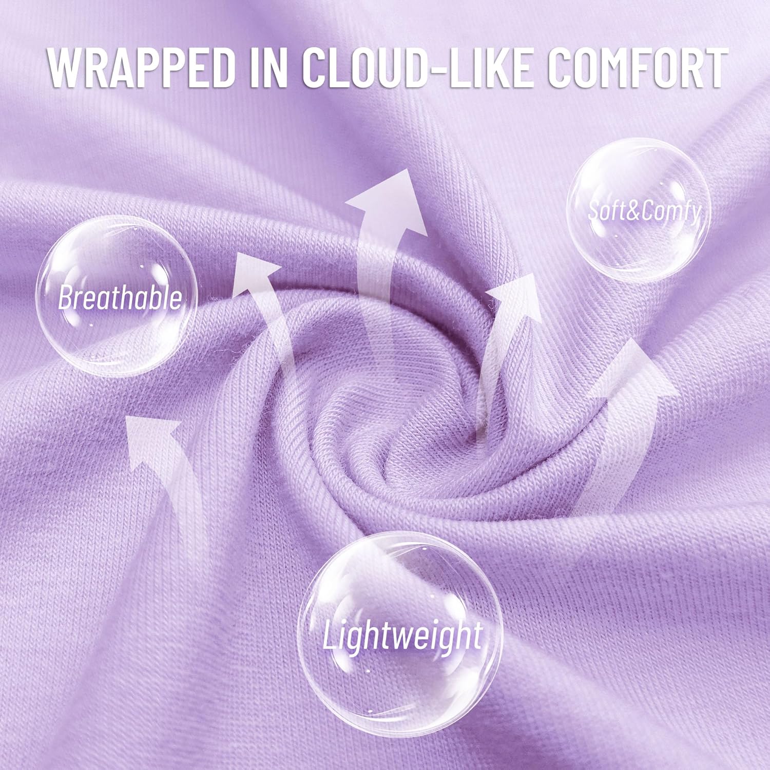 U2SKIIN Womens Tencel Cotton Kimono Robe, Soft Lightweight Short Bathrobe, V-neck Spa Loungewear with Pockets