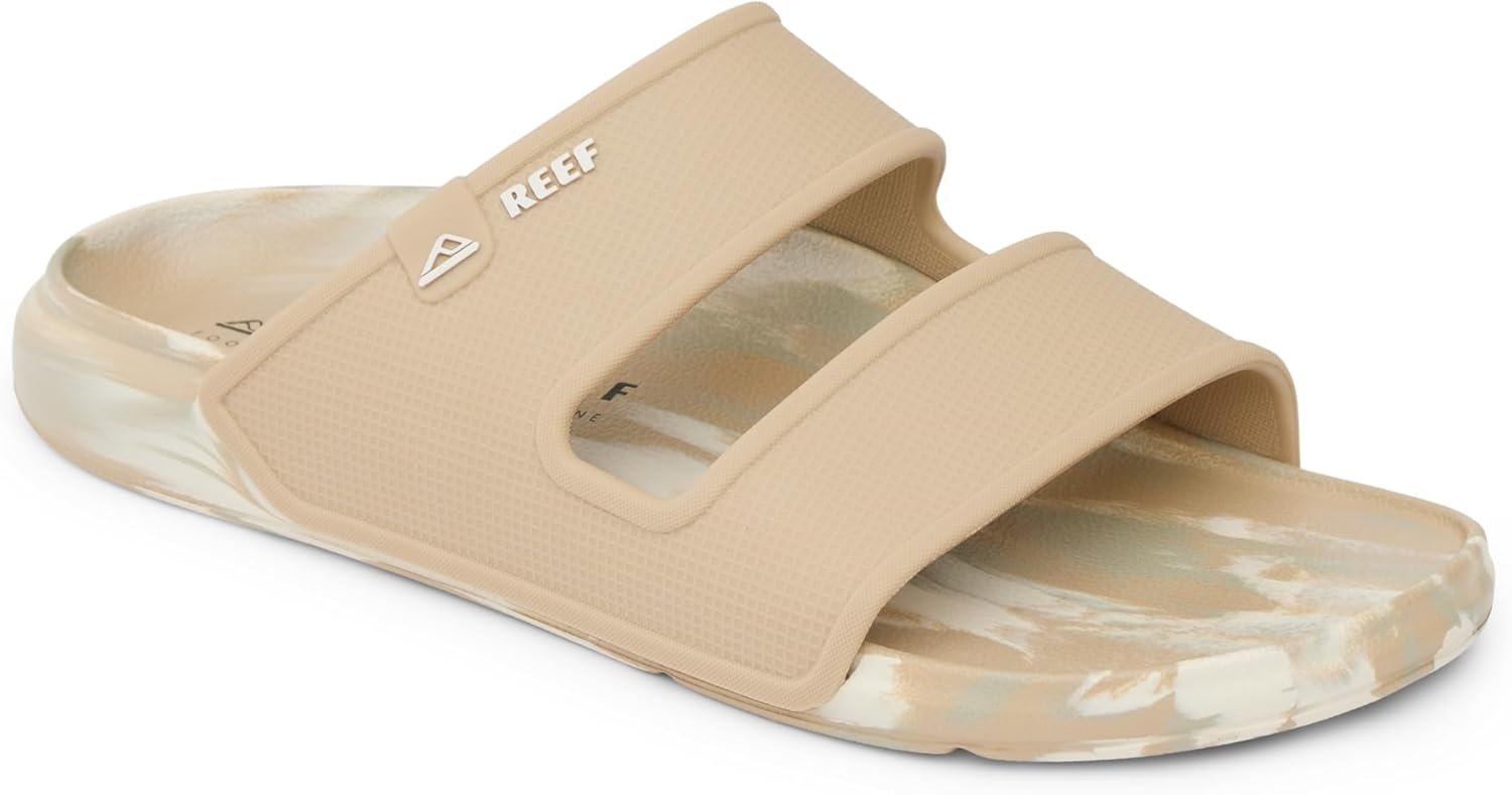 REEF Men's Oasis Double Up Waterproof Slides