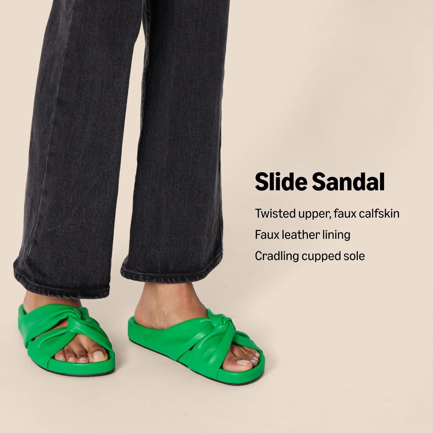 Amazon Essentials Women's Twist Slide Sandal