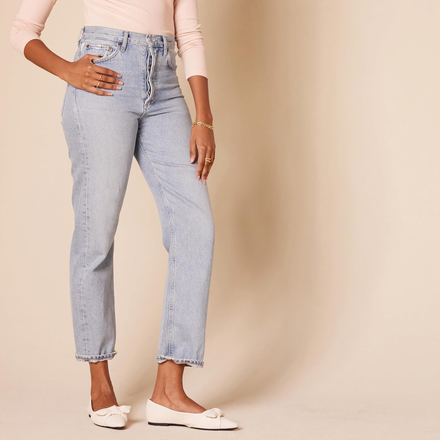 Amazon Essentials Women's Bow Ballet Flat