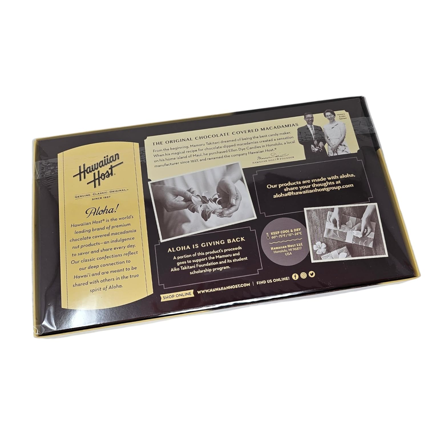 Alternative view of Hawaiian Host Milk Chocolate AlohaMacs