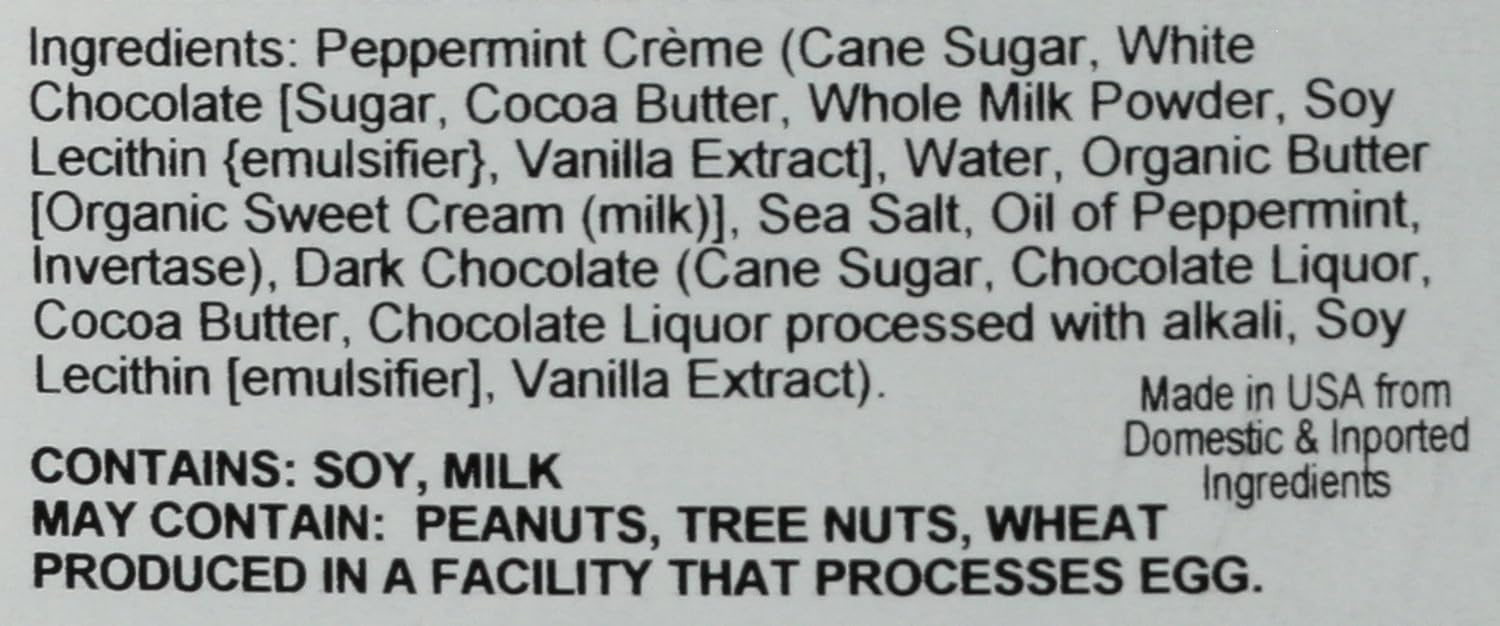 Alternative view of Nassau Candy, Candy Dark Chocolate Peppermint Cremes, 16 Ounce