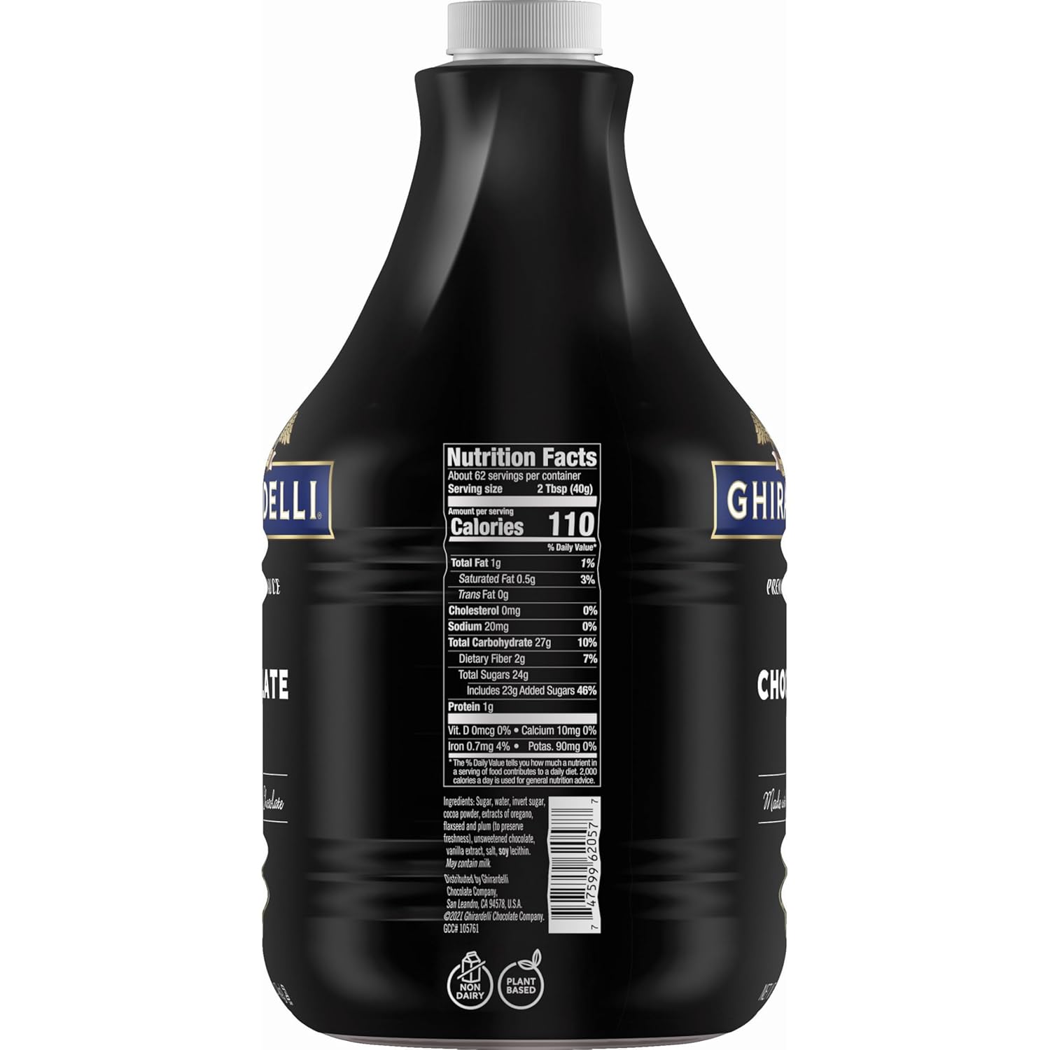 Ghirardelli premium sauce net wt 5 lb, 7.3 Oz, Chocolate, 87.3 Oz