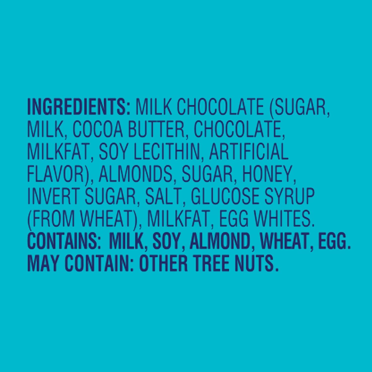 Alternative view of TOBLERONE Milk Chocolate Bar with Salted Caramelized Almonds and Honey and Almond Nougat, Bulk Chocolate, 20 - 3.52 oz Bars