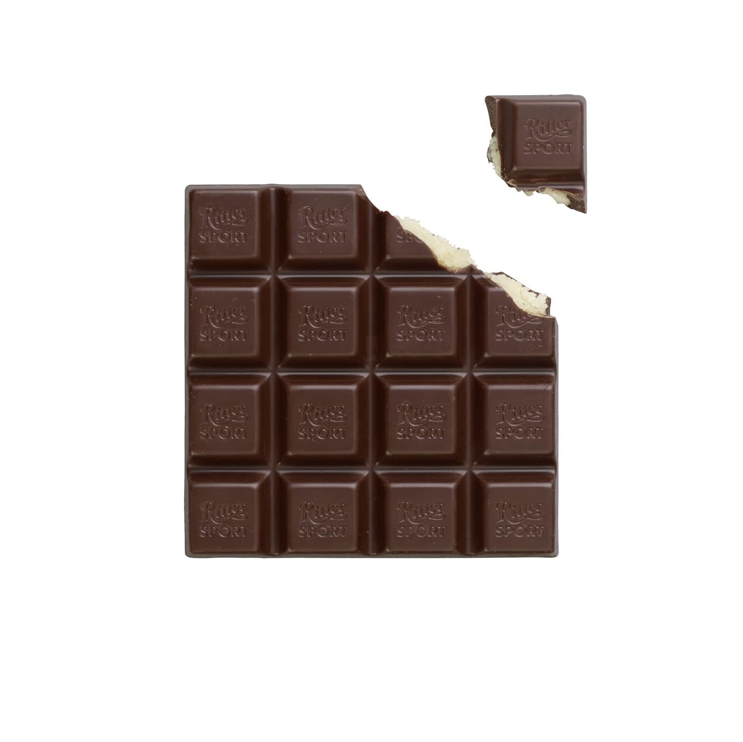 Alternative view of Ritter Sport Marzipan Dark Chocolate 100g - Pack of 6