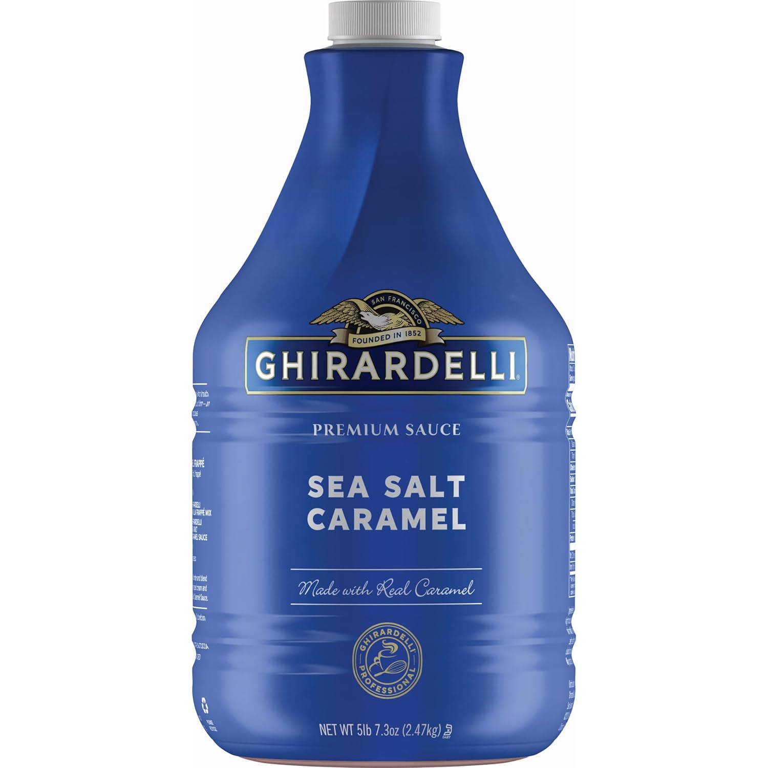 Ghirardelli premium sauce net wt 5 lb, 7.3 Oz, Chocolate, 87.3 Oz - Image 7