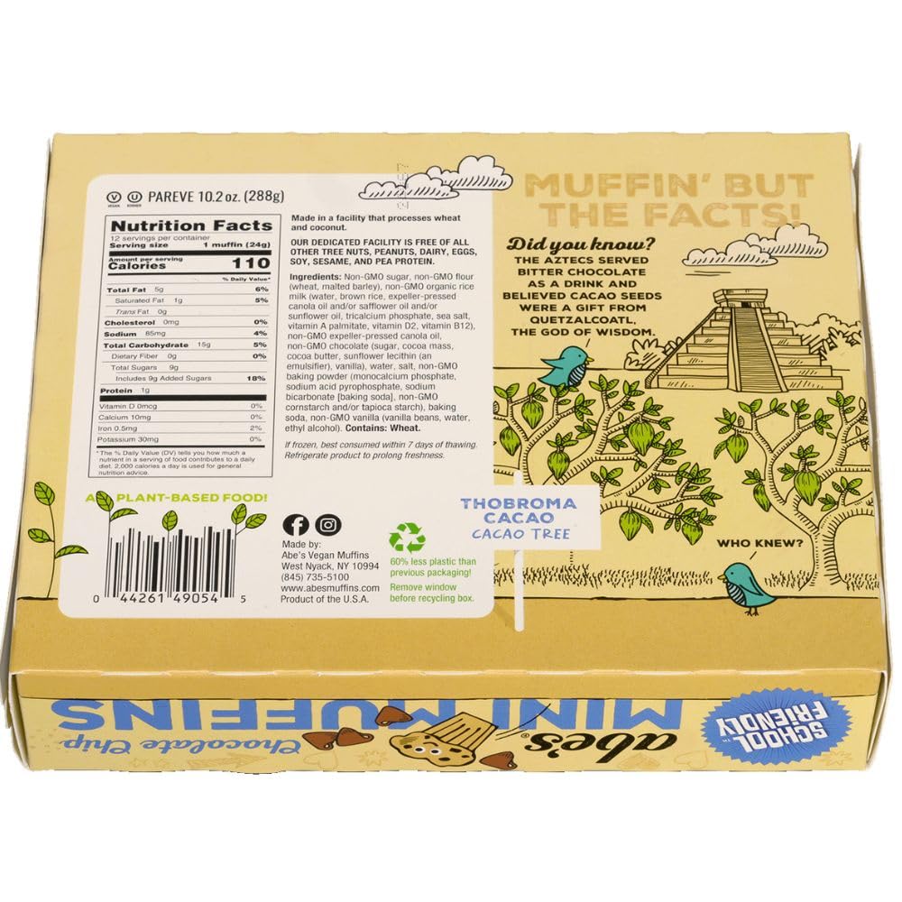 Abe's Chocolate Chip Mini Muffins (12 Count)