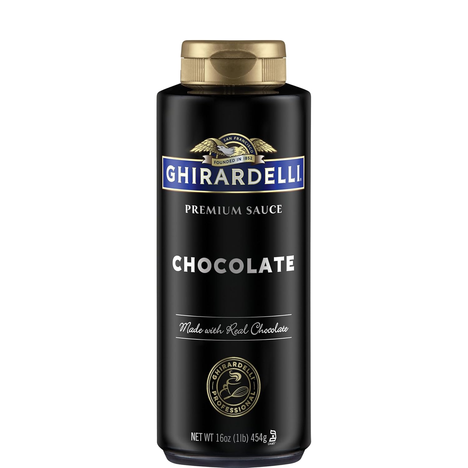 Ghirardelli premium sauce net wt 5 lb, 7.3 Oz, Chocolate, 87.3 Oz - Image 8