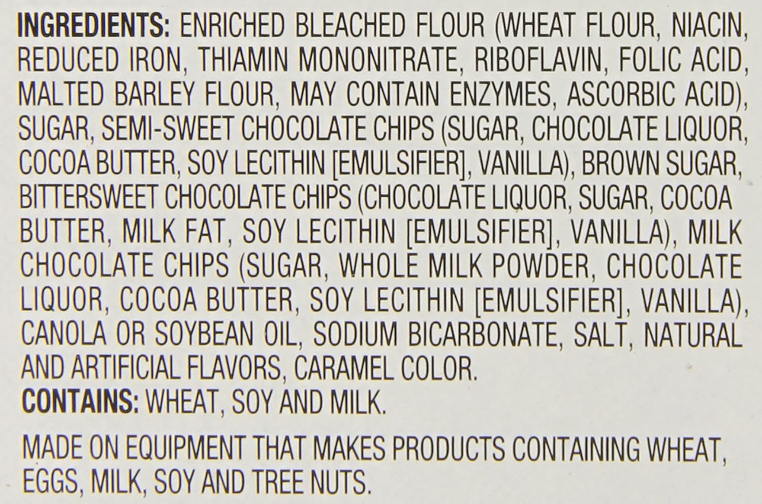 Alternative view of Ghirardell Chocolate Triple Chocolate Semi Sweet- Milk- Bittersweet Cookie Mix - 52.5 oz