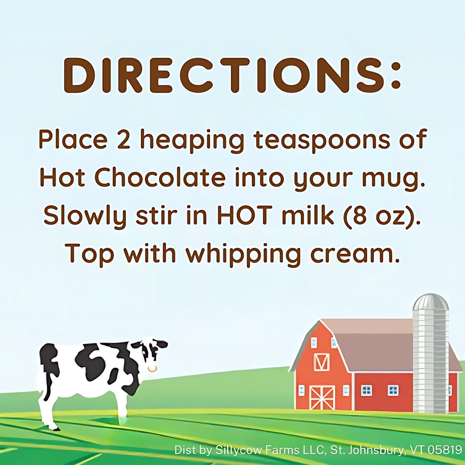 Alternative view of Sillycow Farms Hot Chocolate Mix Truffle Flavor | Vegan, Nut Free Certified Quality Cocoa Powder | Gluten-Free, Non-GMO & Dairy-Free | Reusable Packaging | 16.9 Oz Reusable Glass Bottle - Pack of 1
