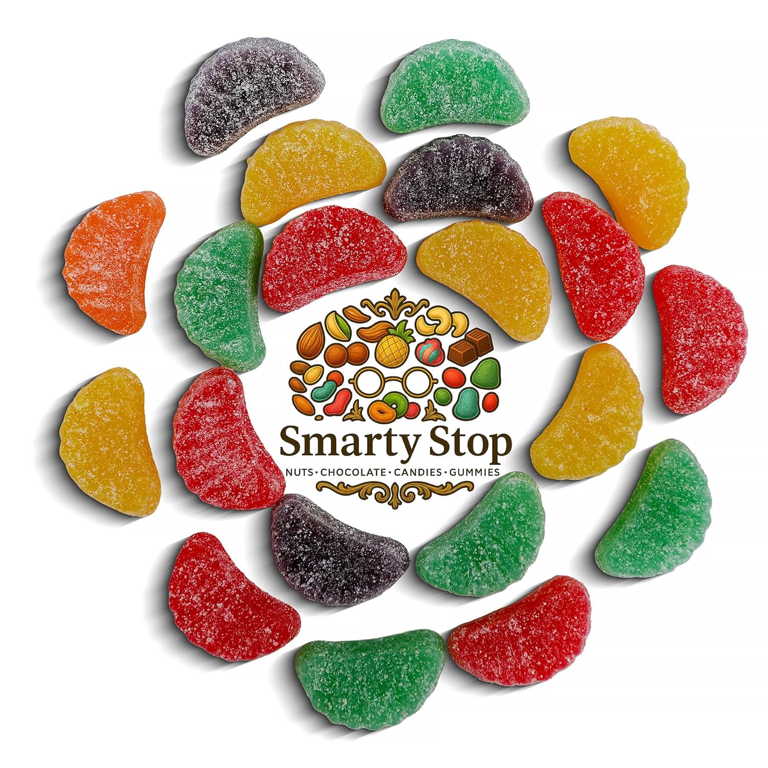 Smarty Stop Assorted Slice Wedges Candy (2 LB)