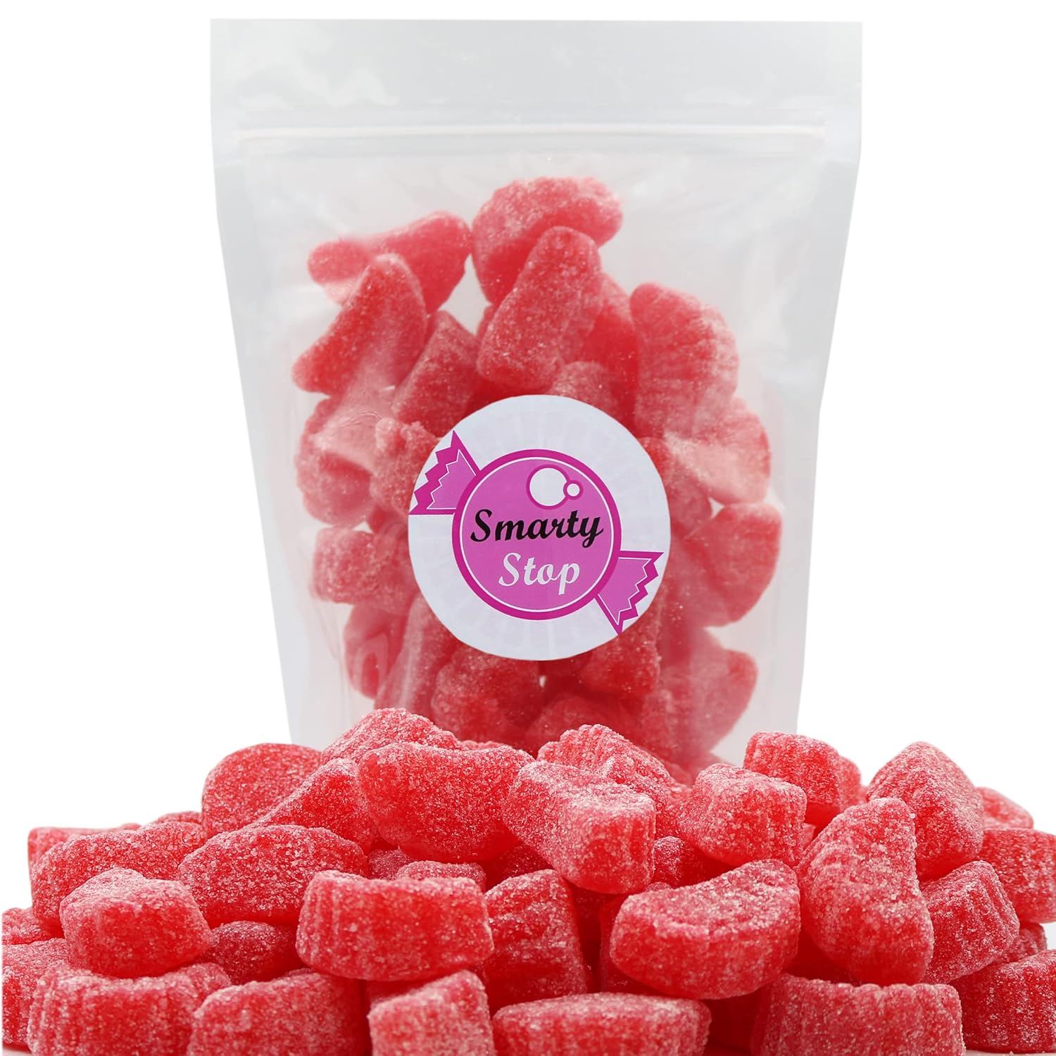 Smarty Stop Red Cherry Slice Wedges Candy (2 Pound (Pack of 1))